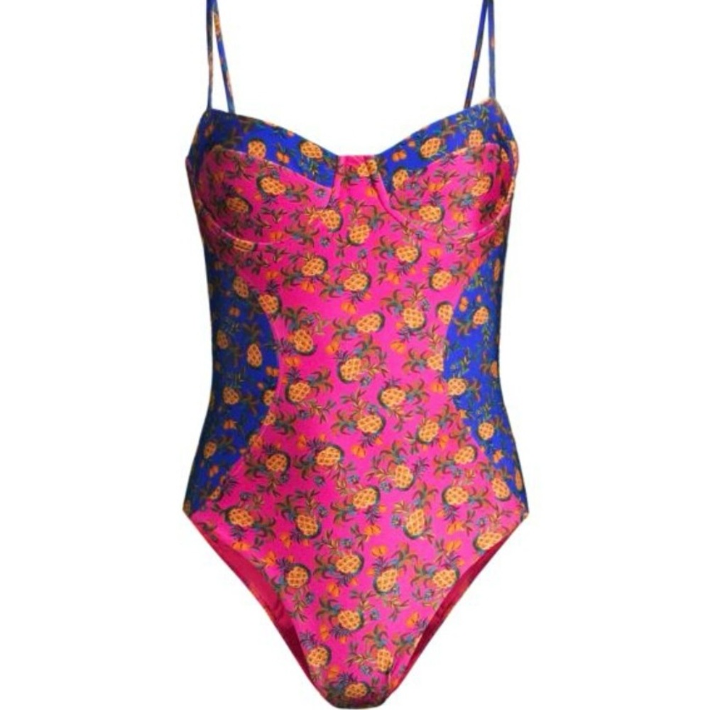Fruit Dots' Bi Printed One Piece Swimsuit